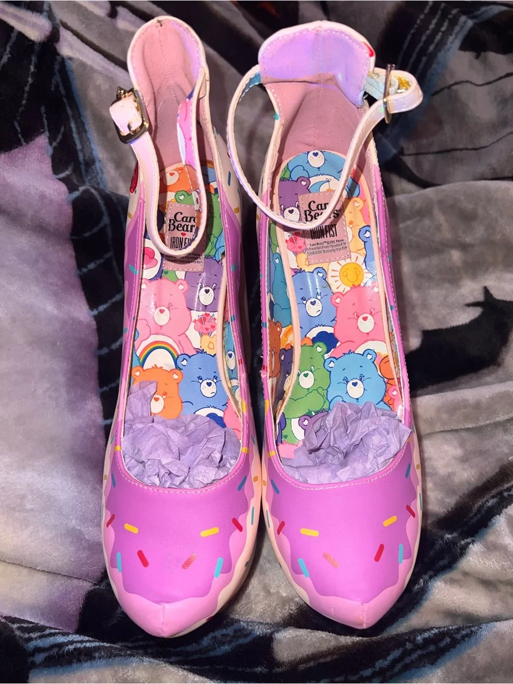 Iron Fist Care Bears Spring Fling Sprinkle Platform Mary Janes